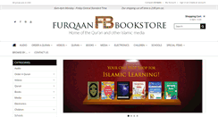 Desktop Screenshot of furqaanbookstore.com